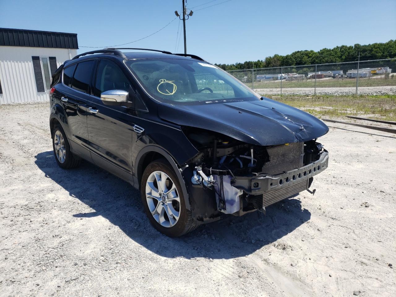 FORD ESCAPE SEL 2013 with VIN 1FMCU0HX4DUA90413 - Photo from auction
