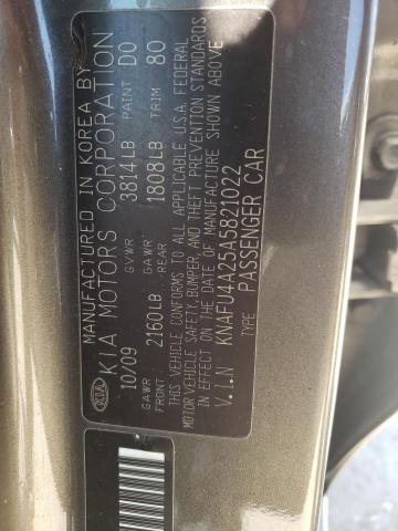 Photo 10 from auction – 2010 KIA FORTE EX with VIN KNAFU4A25A5821022