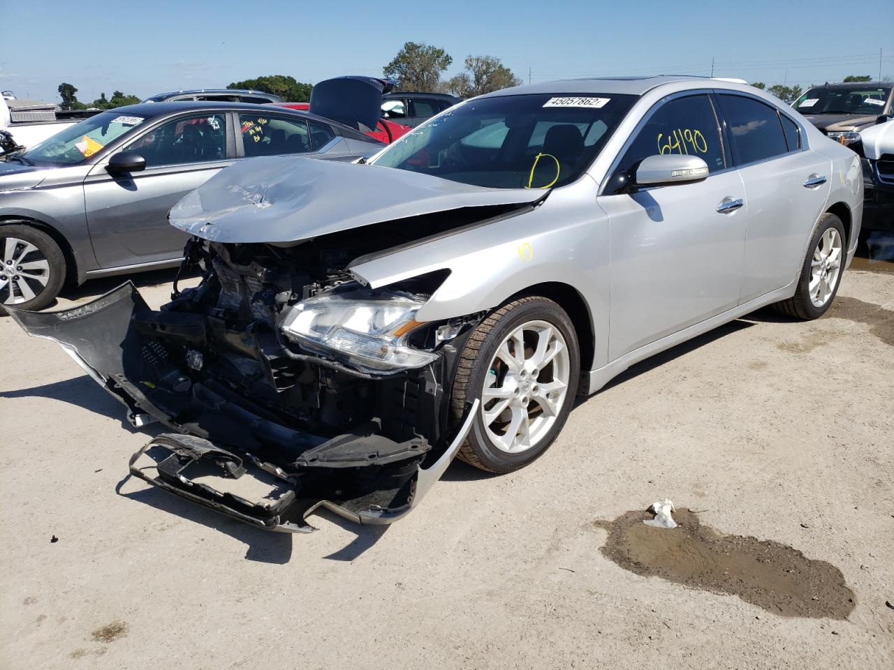Photo 2 from auction – 2014 NISSAN MAXIMA S with VIN 1N4AA5AP9EC471487