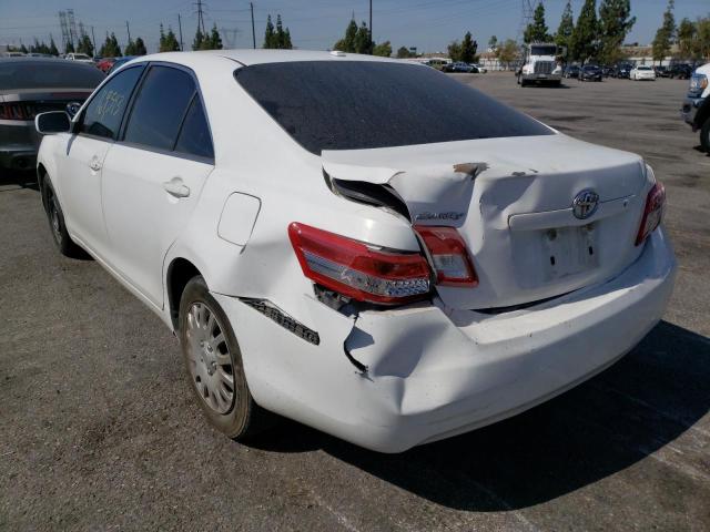Photo 3 from auction – 2011 TOYOTA CAMRY BASE with VIN 4T4BF3EK0BR203874