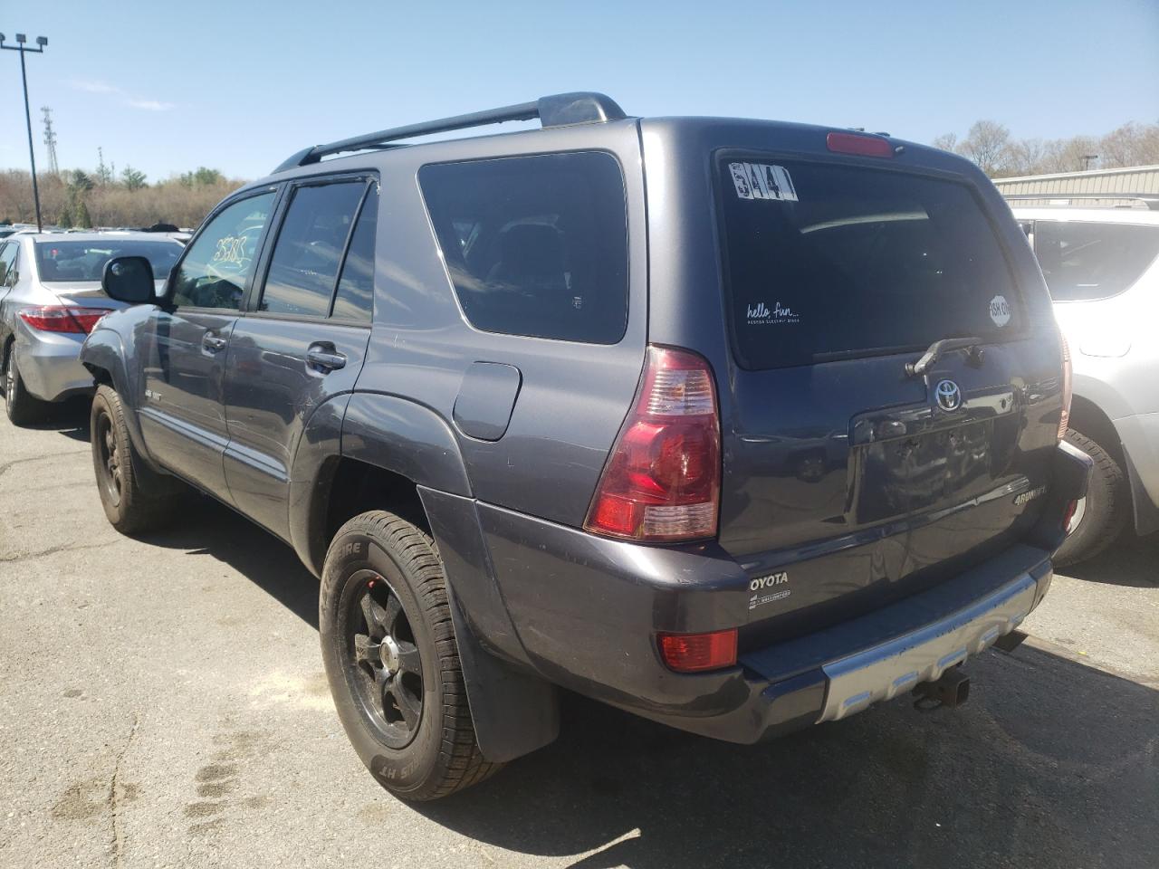 Photo 3 from auction – 2004 TOYOTA 4RUNNER SR with VIN JTEBU14R048025608