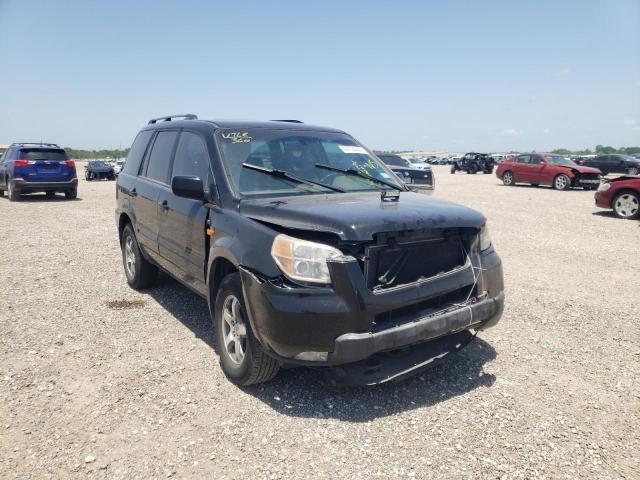 HONDA PILOT EXL 2007 with VIN 5FNYF28787B019681 - Photo from auction