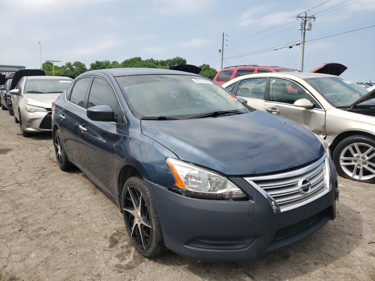 Photo 9 from auction – 2013 NISSAN SENTRA S with VIN 1N4AB7AP4DN903625