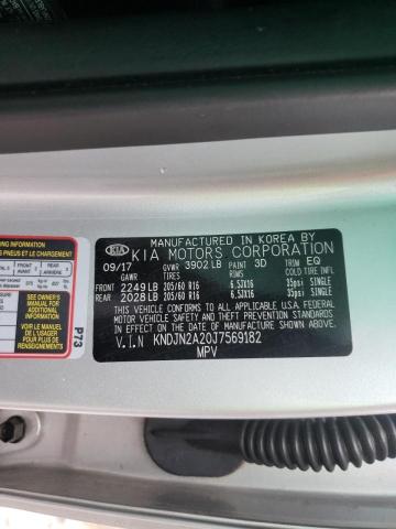 Photo 10 from auction – 2018 KIA SOUL with VIN KNDJN2A20J7569182