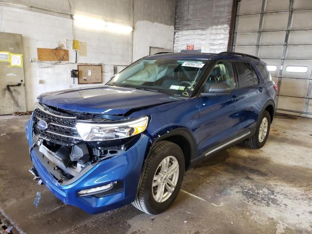 Photo 2 from auction – 2021 FORD EXPLORER X with VIN 1FMSK8DH5MGA79787
