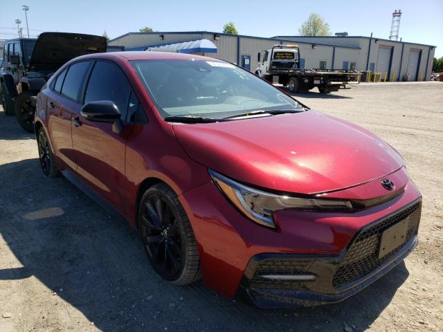 TOYOTA COROLLA SE 2022 with VIN 5YFS4MCE5NP104394 - Photo from auction