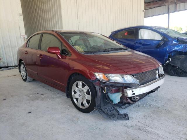 HONDA CIVIC LX 2010 with VIN 19XFA1F50AE042368 - Photo from auction