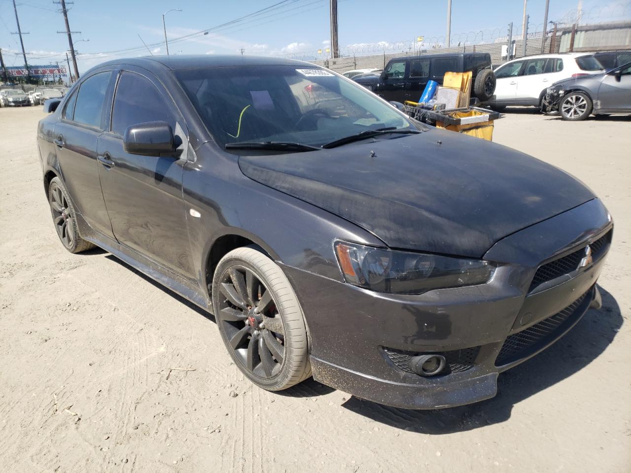 MITSUBISHI LANCER GTS 2008 with VIN JA3AU86U98U009090 - Photo from auction