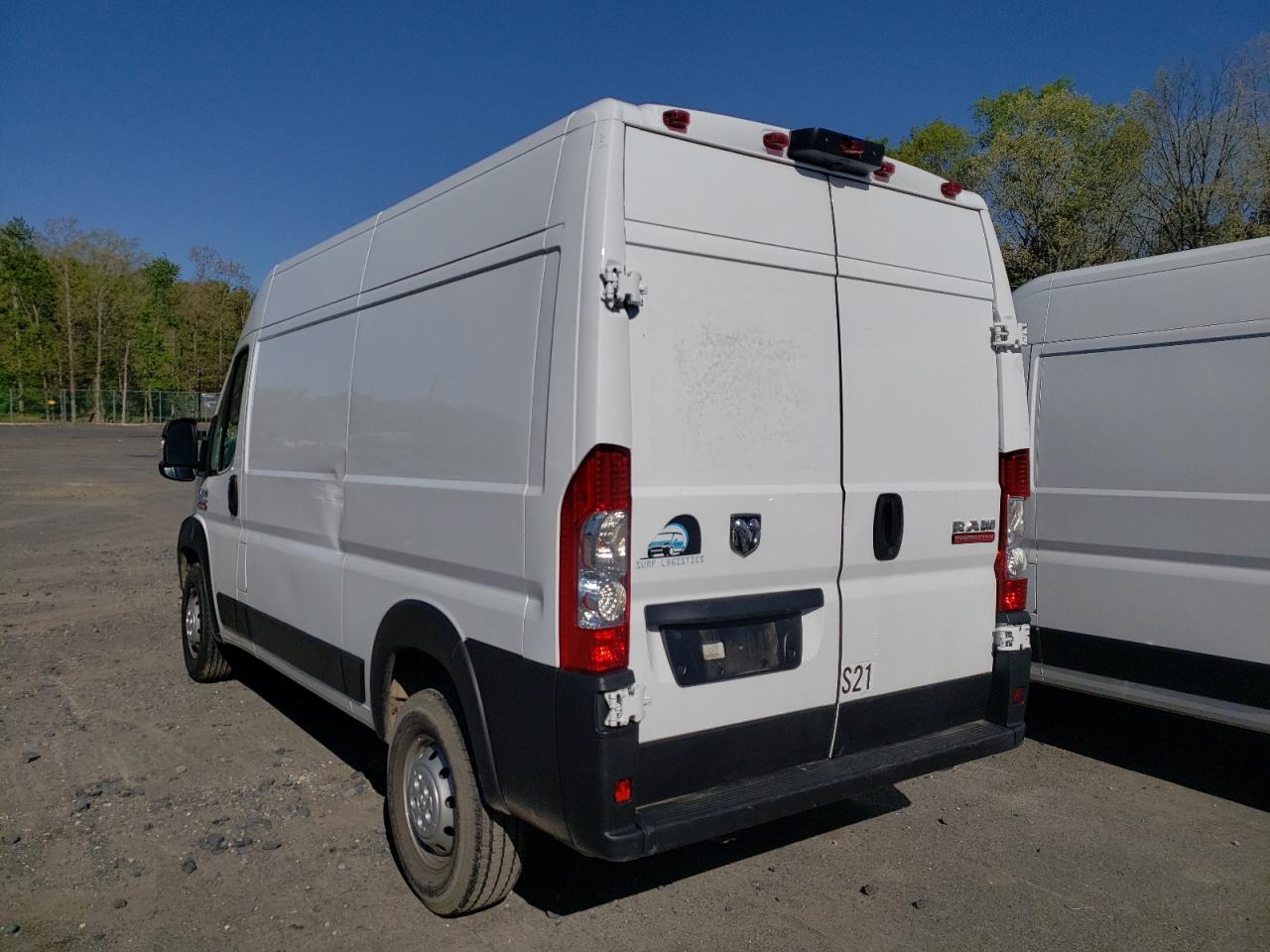 Photo 3 from auction – 2019 RAM PROMASTER with VIN 3C6TRVCG5KE539417