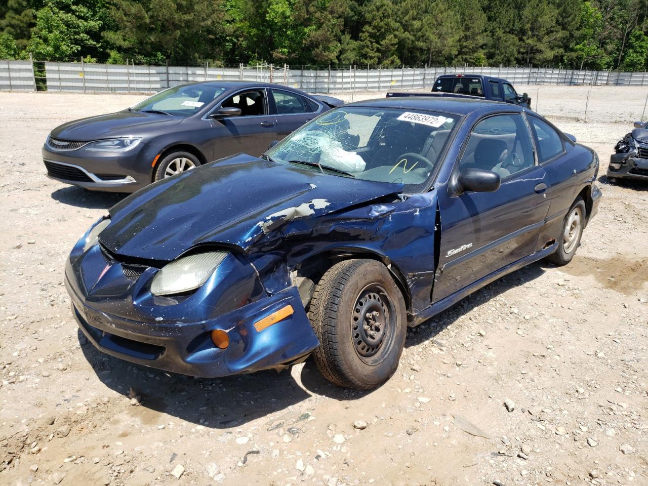 Photo 2 from auction – 2001 PONTIAC SUNFIRE SE with VIN 1G2JB124217418237