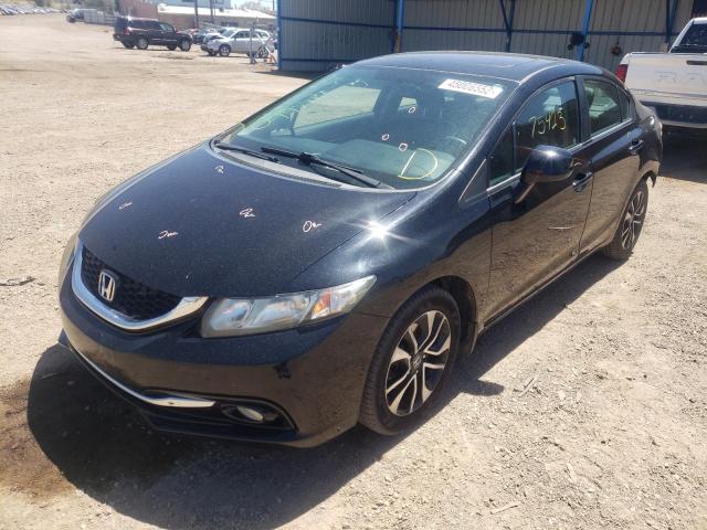 Photo 2 from auction – 2013 HONDA CIVIC EXL with VIN 19XFB2F91DE034256