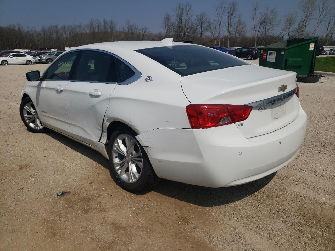 Photo 3 from auction – 2015 CHEVROLET IMPALA LT with VIN 2G1125S35F9166816