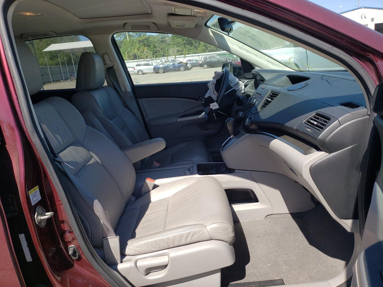 Photo 5 from auction – 2013 HONDA CR-V EXL with VIN 5J6RM3H71DL021842
