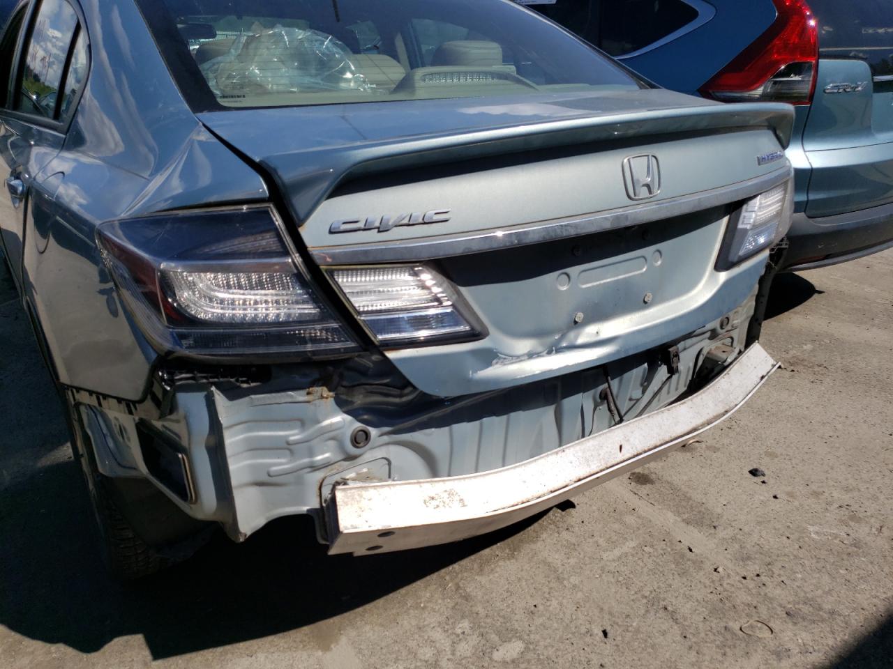 Photo 9 from auction – 2014 HONDA CIVIC HYBR with VIN 19XFB4F32EE001176