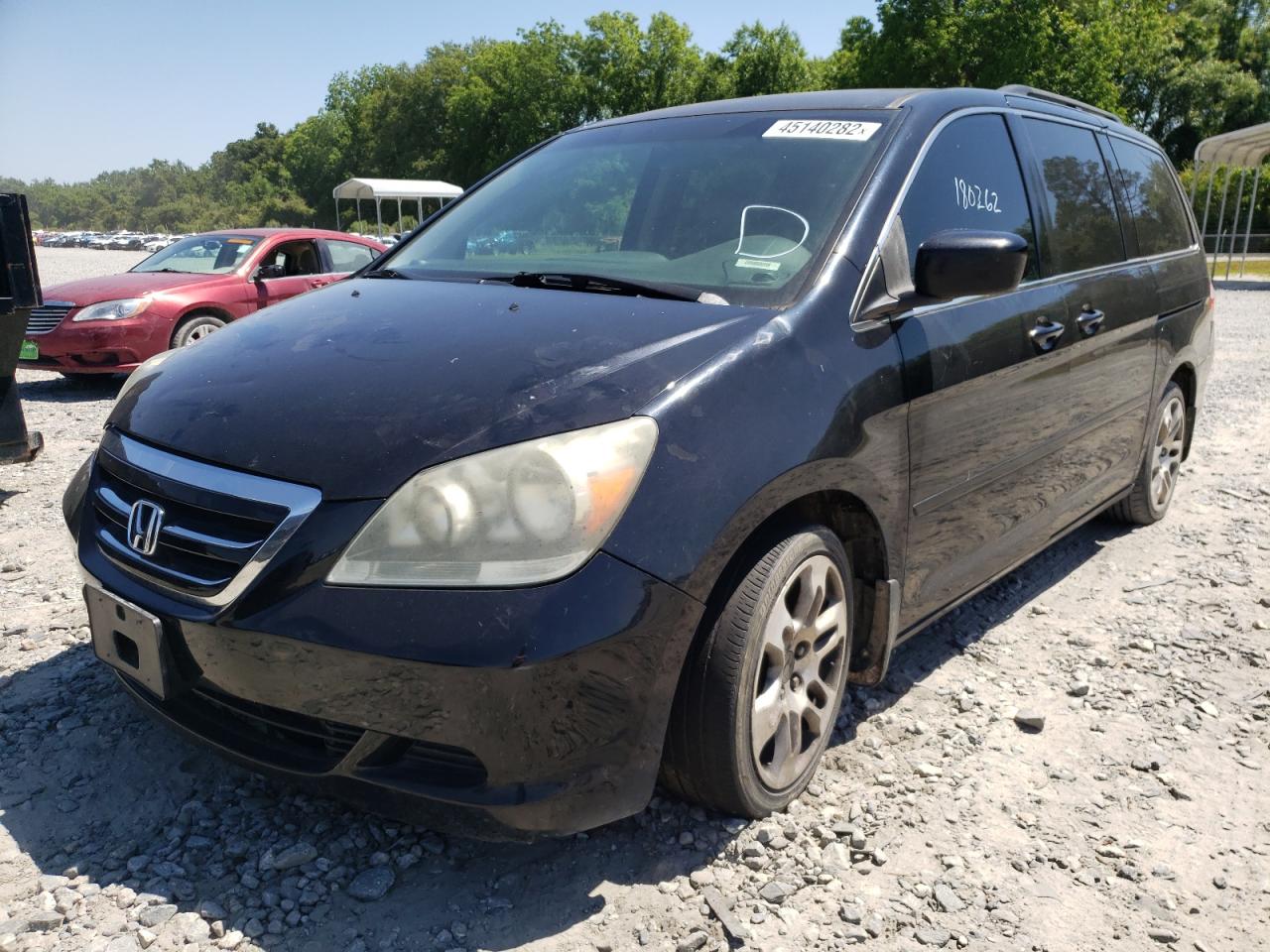 Photo 2 from auction – 2007 HONDA ODYSSEY EX with VIN 5FNRL38737B086630