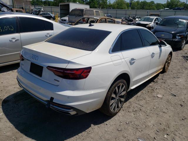 Photo 4 from auction – 2021 AUDI A4 PREMIUM with VIN WAUABAF41MA028336