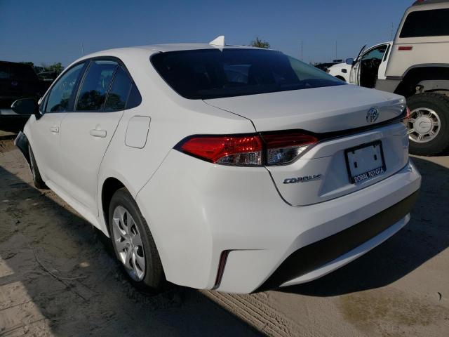 Photo 3 from auction – 2022 TOYOTA COROLLA LE with VIN 5YFEPMAE7NP313059