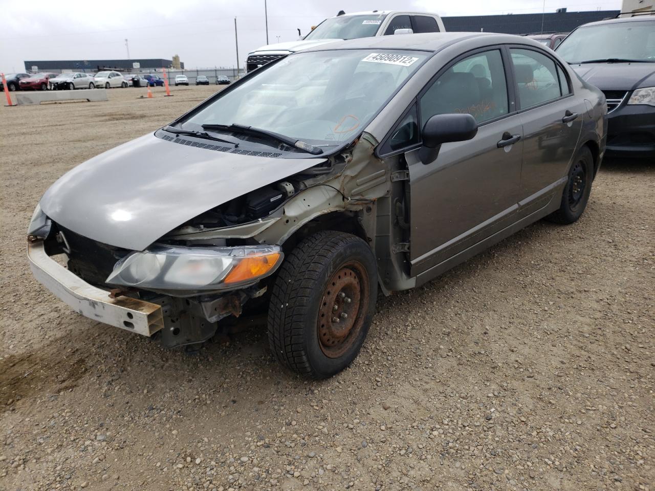 Photo 2 from auction – 2007 HONDA CIVIC DX with VIN 2HGFA15377H030040