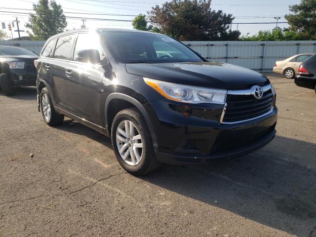 TOYOTA HIGHLANDER 2014 with VIN 5TDZARFH9ES005448 - Photo from auction