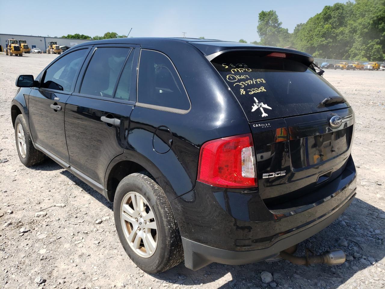 Photo 3 from auction – 2012 FORD EDGE SE with VIN 2FMDK3GC3CBA21596