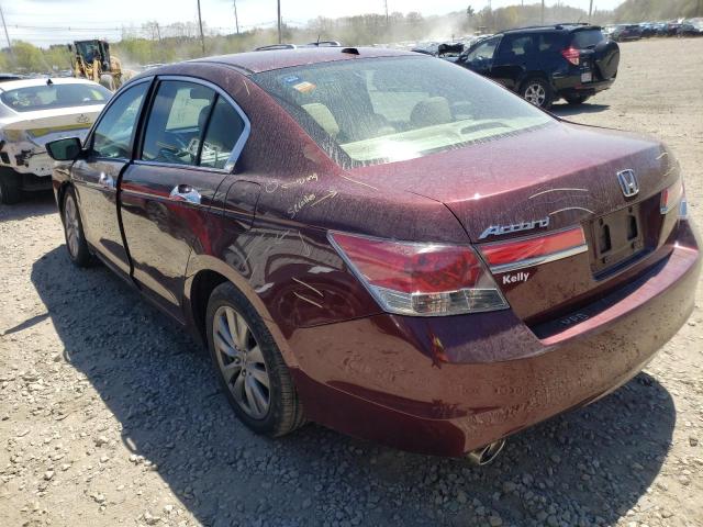 Photo 3 from auction – 2012 HONDA ACCORD EXL with VIN 1HGCP3F86CA036265