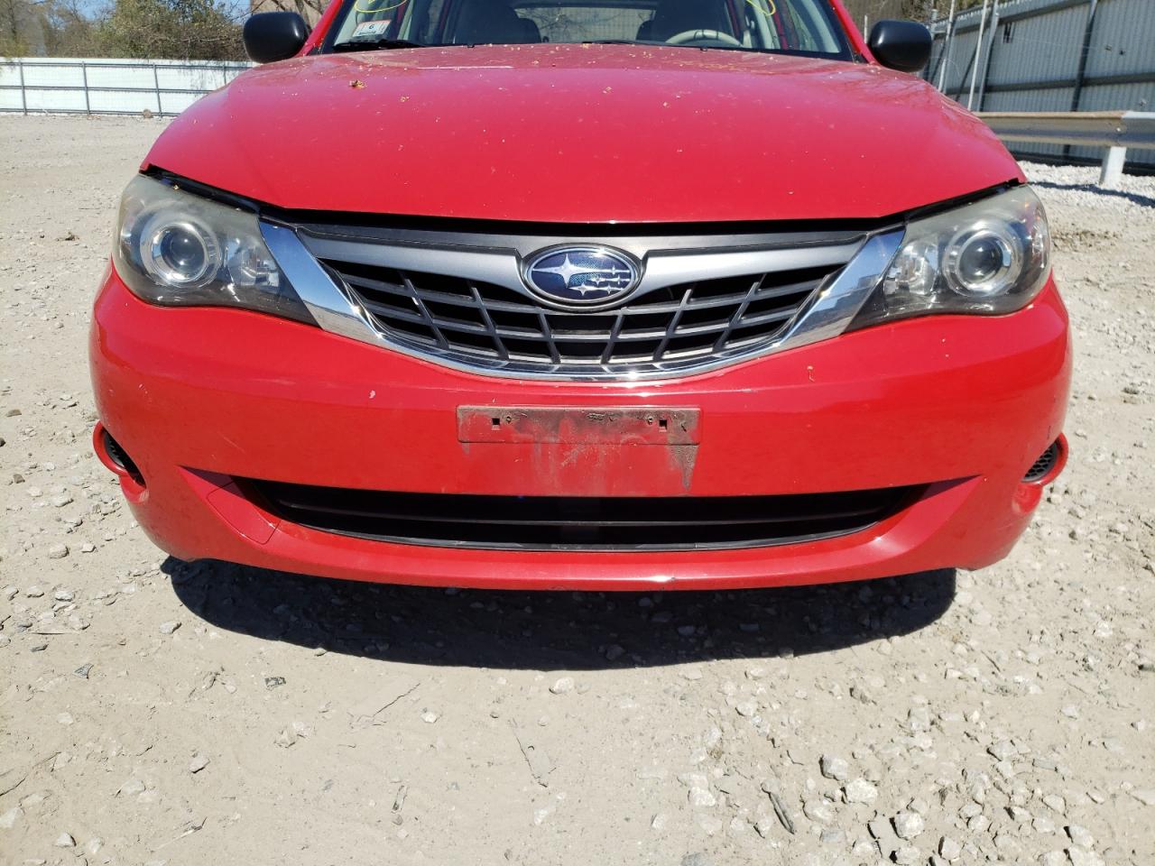 Photo 9 from auction – 2008 SUBARU IMPREZA 2. with VIN JF1GH61668G810464