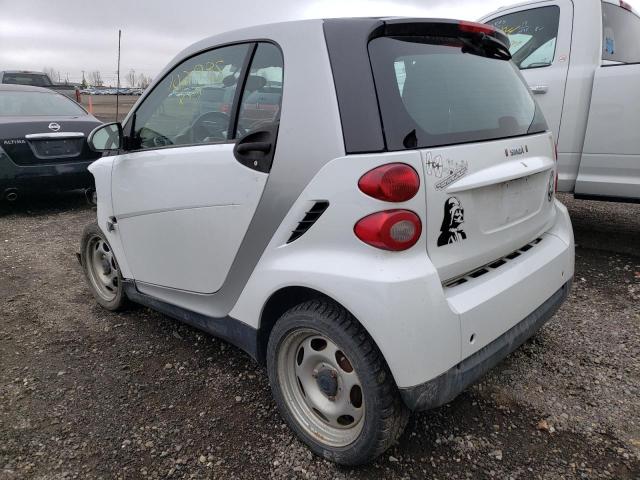 Photo 3 from auction – 2012 SMART FORTWO PUR with VIN WMEEJ3BA2CK574877