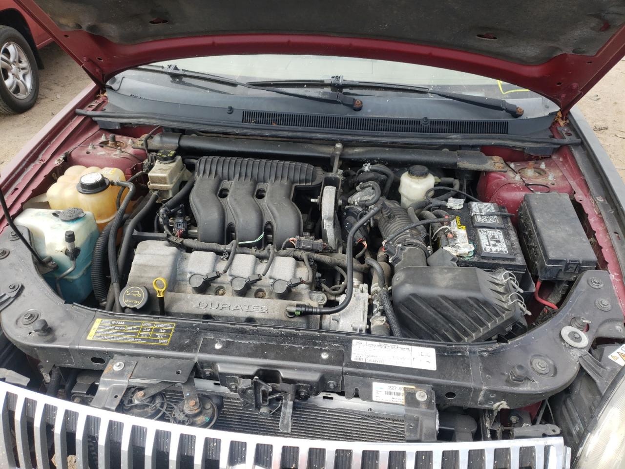 Photo 7 from auction – 2006 MERCURY MONTEGO PR with VIN 1MEHM43166G602659
