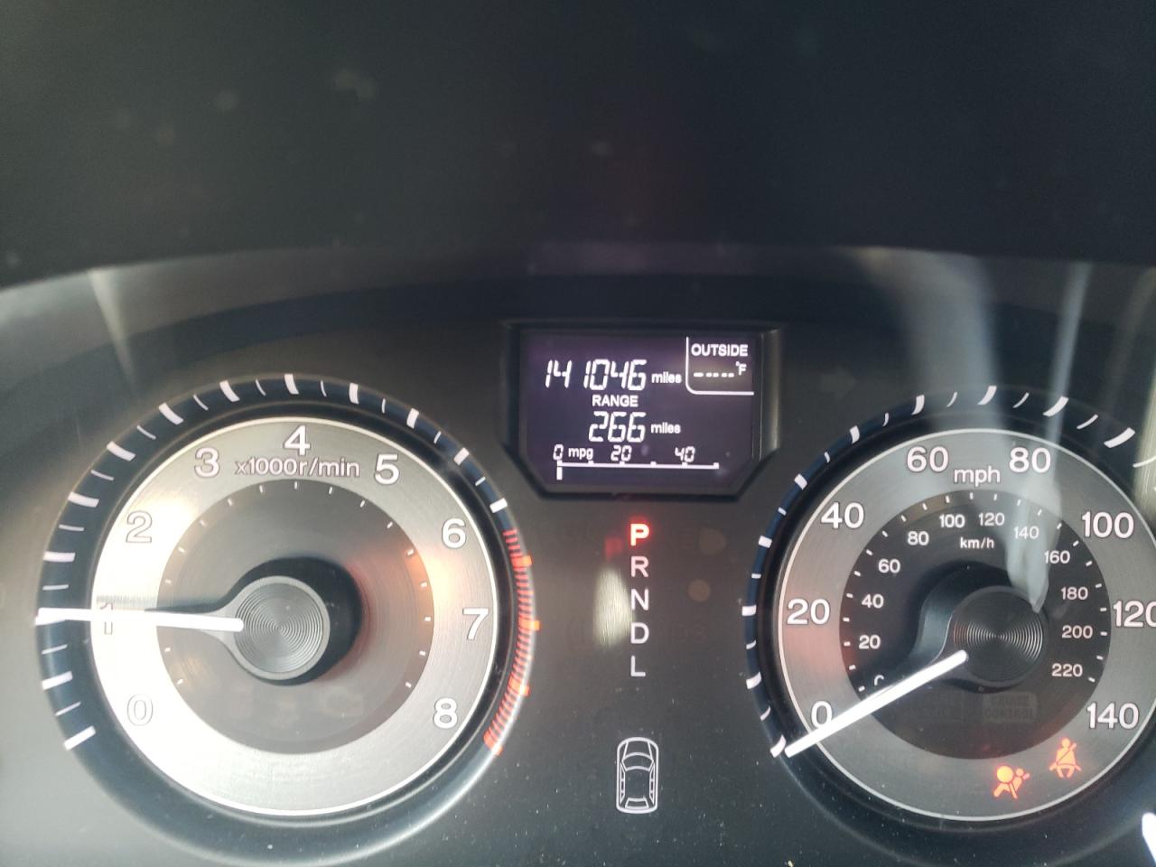 Photo 8 from auction – 2013 HONDA ODYSSEY EX with VIN 5FNRL5H60DB014959