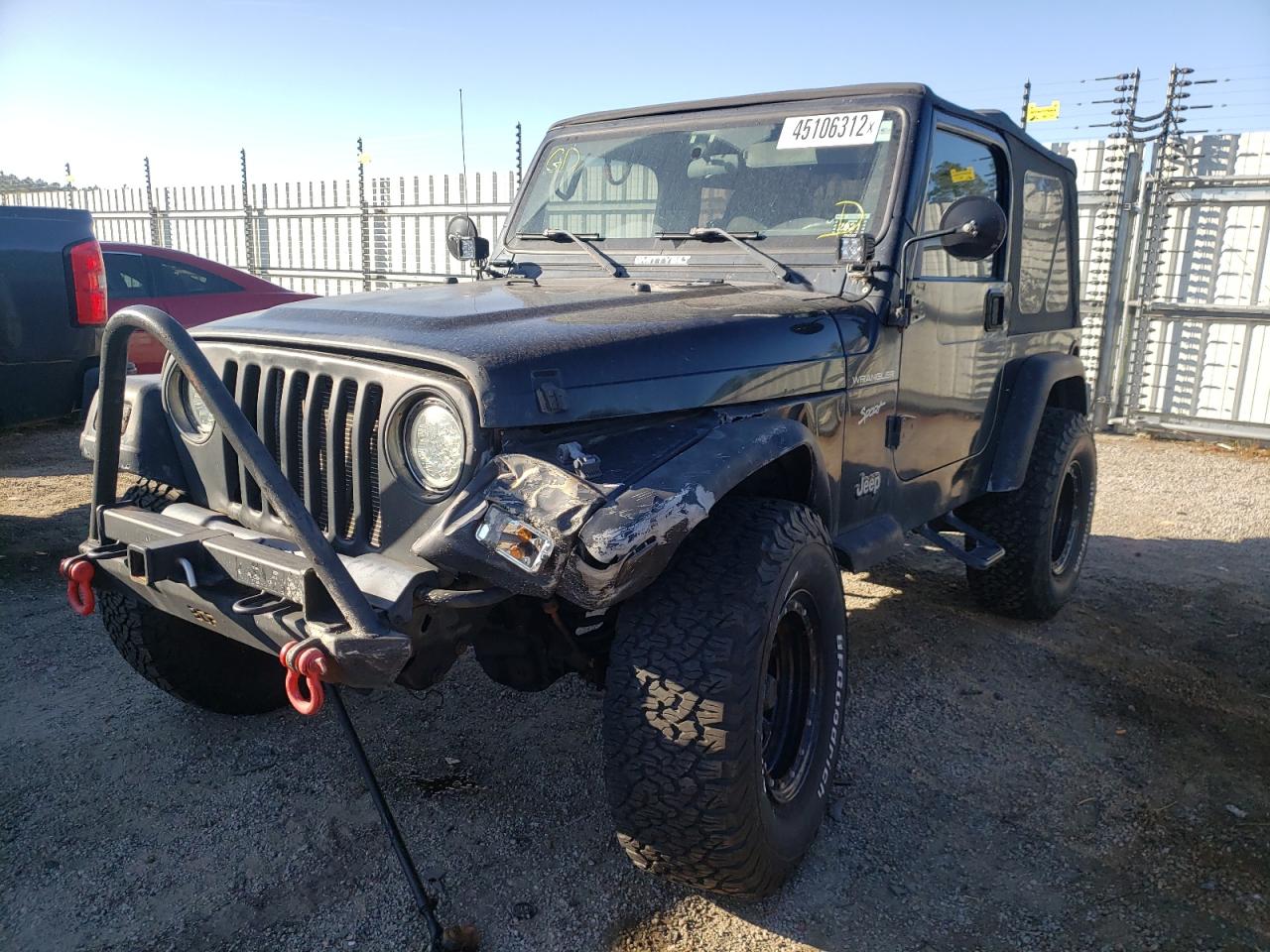 Photo 2 from auction – 2002 JEEP WRANGLER / with VIN 1J4FA49S22P715093