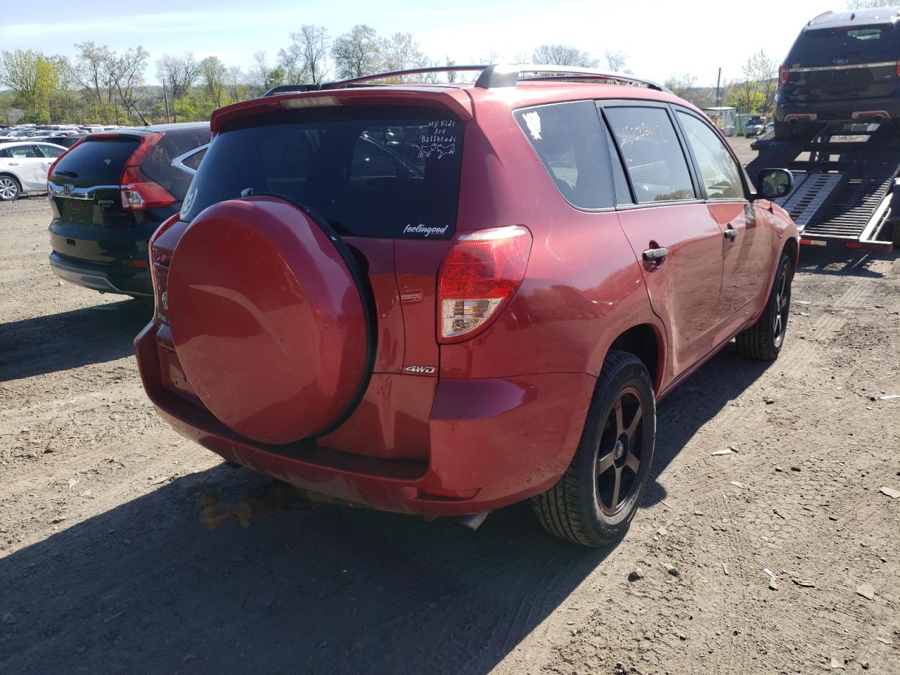 Photo 4 from auction – 2007 TOYOTA RAV4 with VIN JTMBD33V475119270