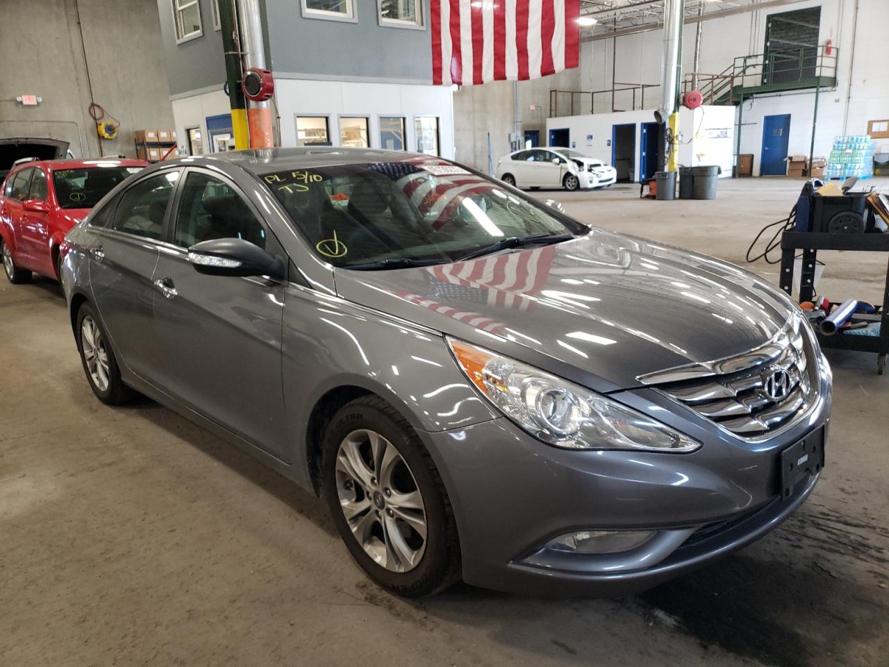 HYUNDAI SONATA 2011 with VIN 5NPEC4AC3BH223779 - Photo from auction