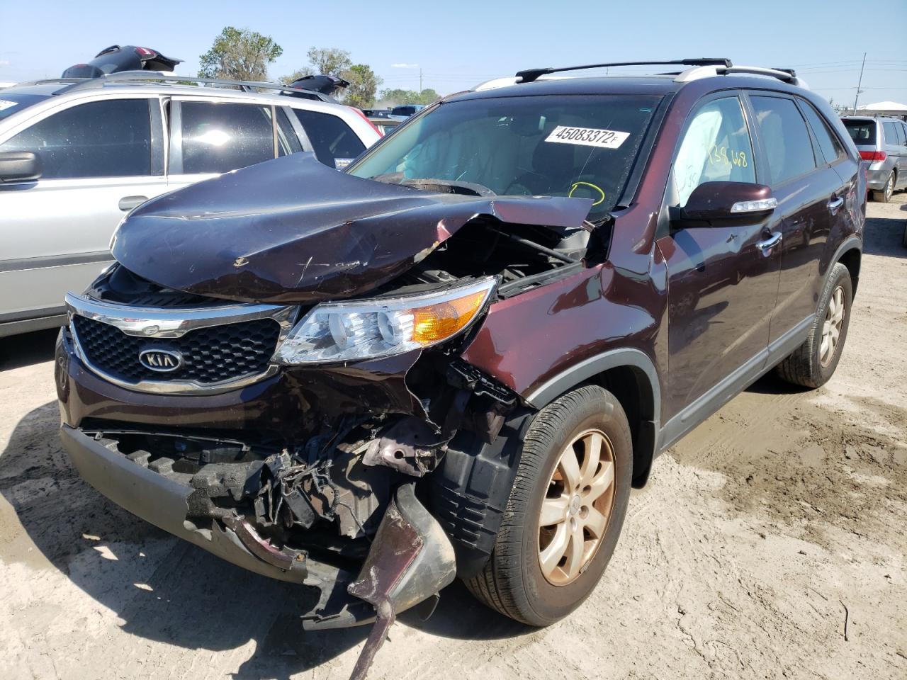 Photo 2 from auction – 2012 KIA SORENTO BA with VIN 5XYKT3A65CG239174