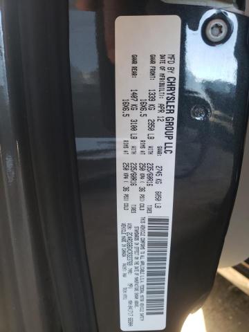 Photo 10 from auction – 2012 DODGE GRAND CARA with VIN 2C4RDGBGXCR323769