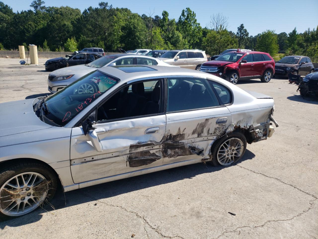 Photo 9 from auction – 2003 SUBARU LEGACY L with VIN 4S3BE635037201154