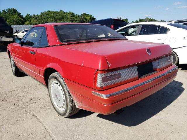 Photo 3 from auction – 1989 CADILLAC ALLANTE with VIN 1G6VR3182KU100262
