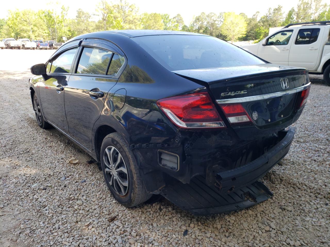 Photo 3 from auction – 2014 HONDA CIVIC LX with VIN 19XFB2F57EE253575