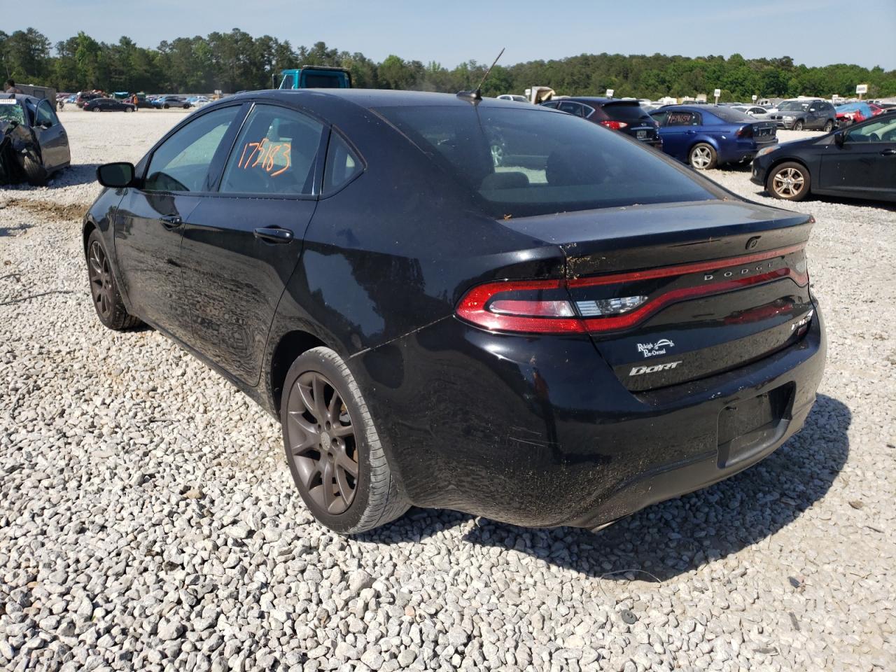 Photo 3 from auction – 2013 DODGE DART SXT with VIN 1C3CDFBH4DD134536