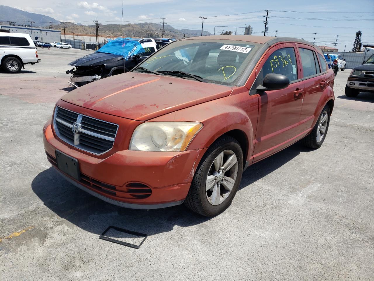 Photo 2 from auction – 2010 DODGE CALIBER SX with VIN 1B3CB4HA4AD605081