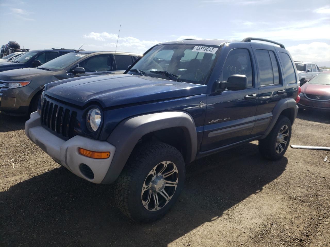 Photo 2 from auction – 2004 JEEP LIBERTY SP with VIN 1J4GL48K74W327382