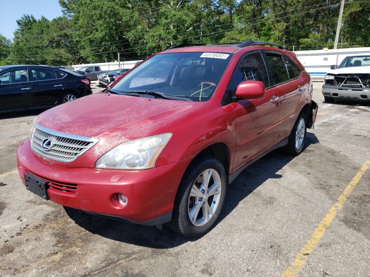 Photo 2 from auction – 2008 LEXUS RX 400H with VIN JTJHW31U082048857