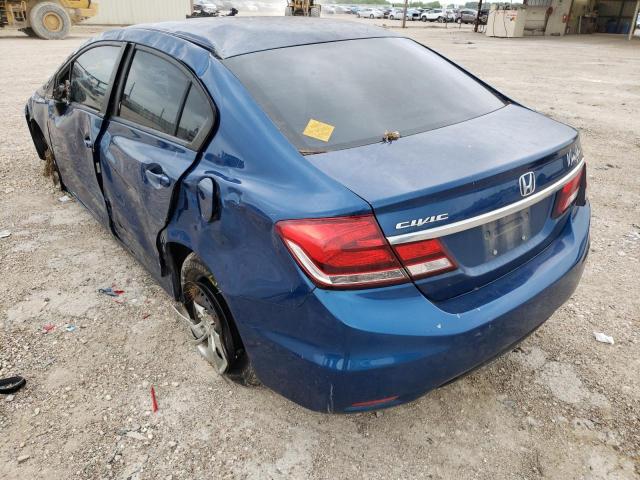 Photo 3 from auction – 2013 HONDA CIVIC LX with VIN 2HGFB2F54DH601871
