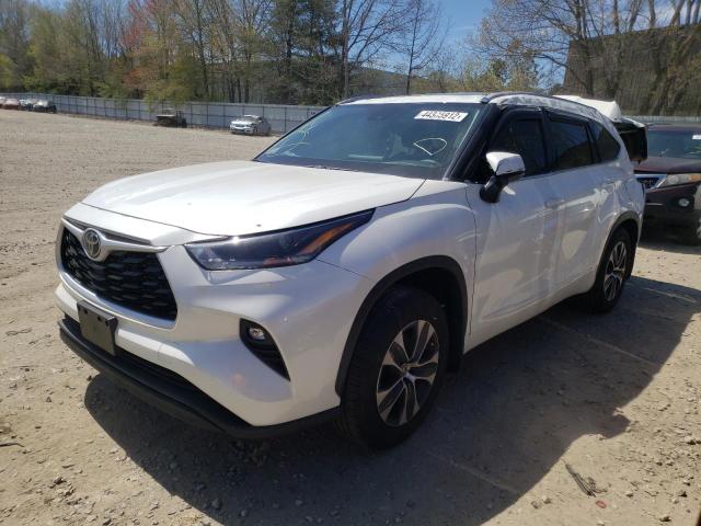 Photo 2 from auction – 2021 TOYOTA HIGHLANDER with VIN 5TDGZRBH2MS131073
