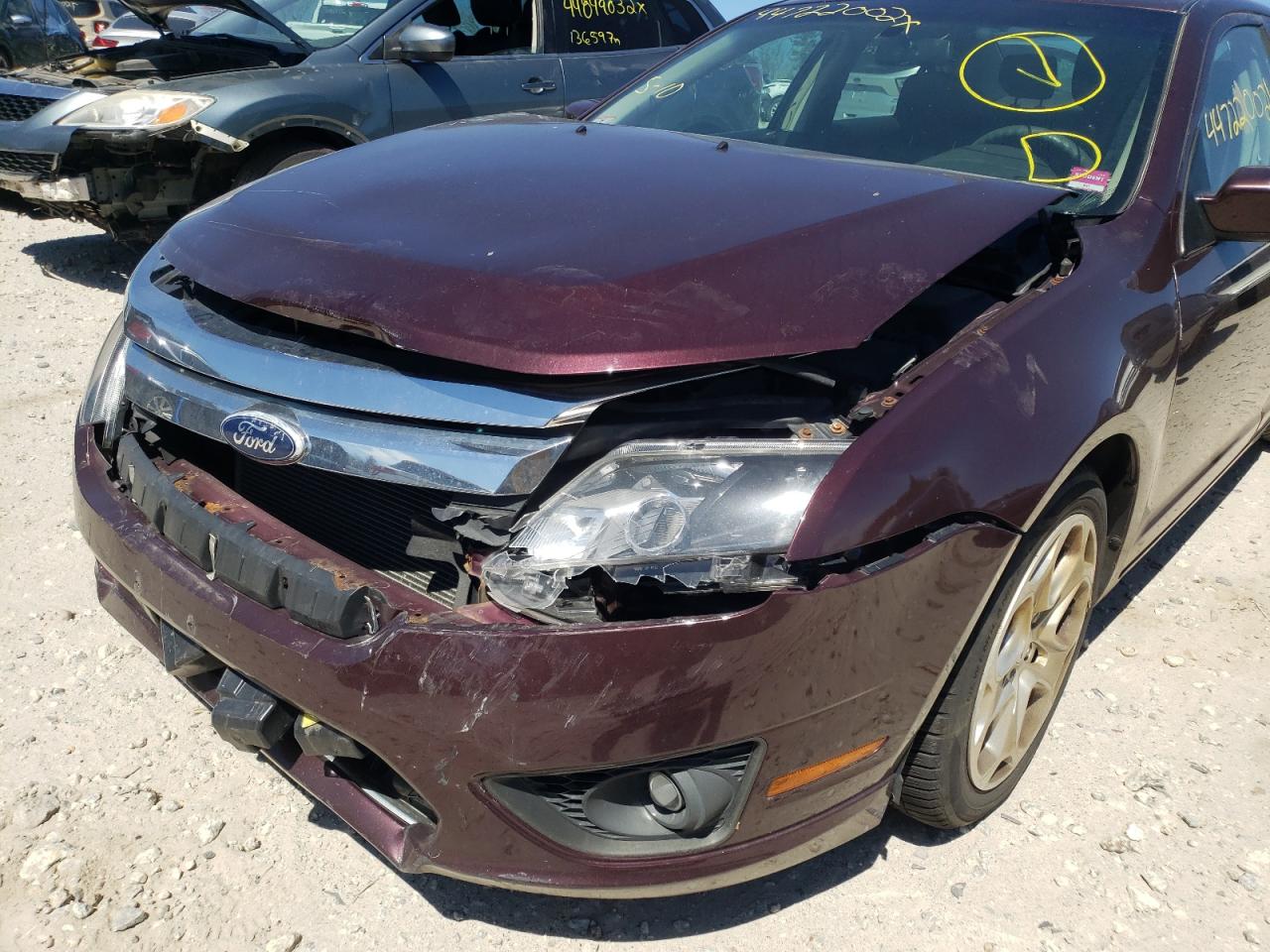 Photo 9 from auction – 2011 FORD FUSION SE with VIN 3FAHP0HA6BR320878
