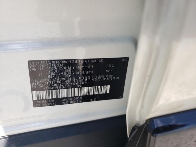 Photo 10 from auction – 2022 TOYOTA RAV4 with VIN 4T3T6RFV6NU069295