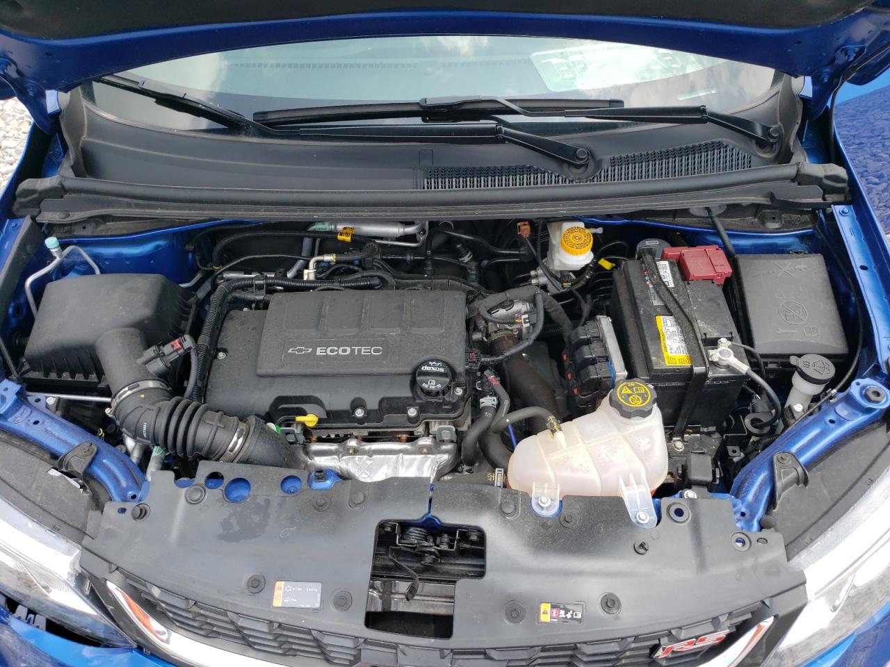 Photo 7 from auction – 2020 CHEVROLET SONIC LT with VIN 1G1JD5SB7L4142372