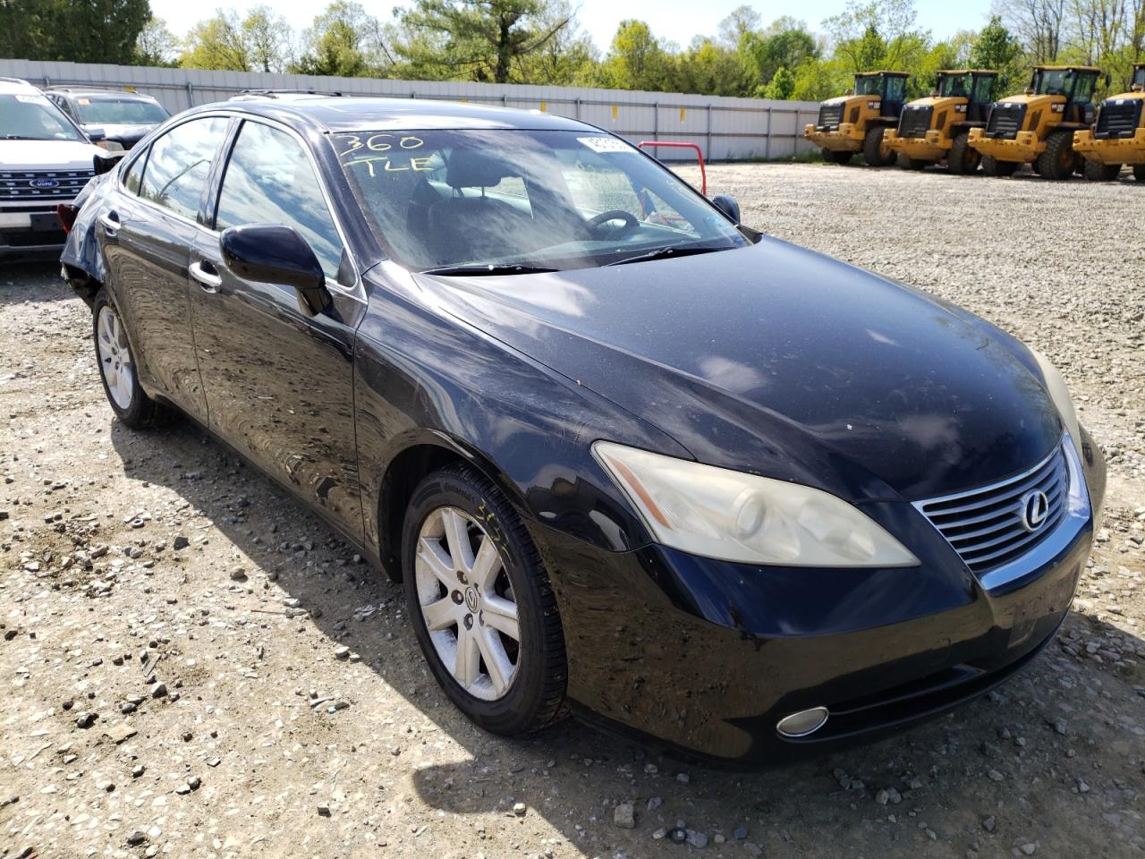LEXUS ES 350 2007 with VIN JTHBJ46G272111065 - Photo from auction