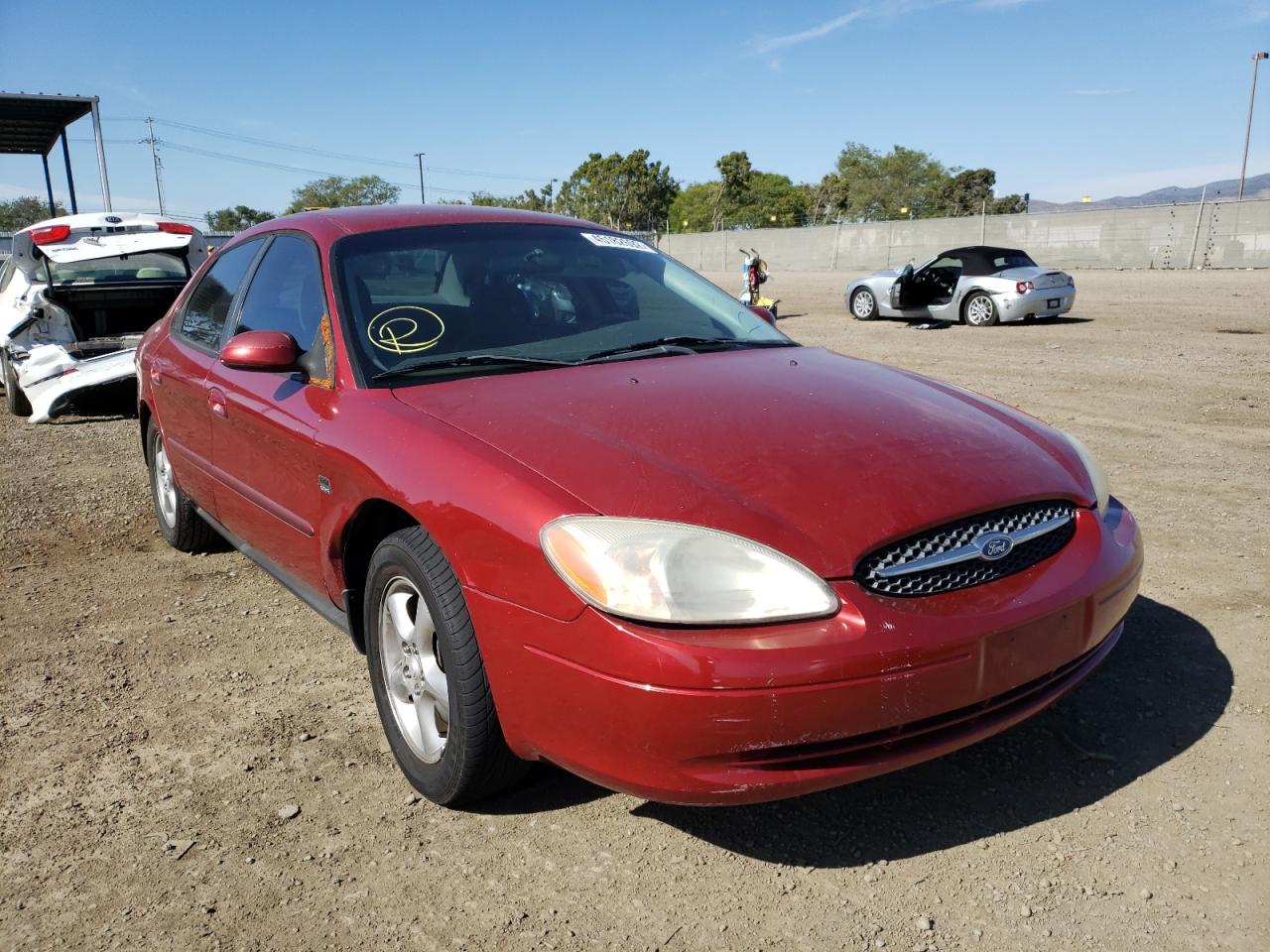 FORD TAURUS SES 2001 with VIN 1FAFP55S91G146280 - Photo from auction