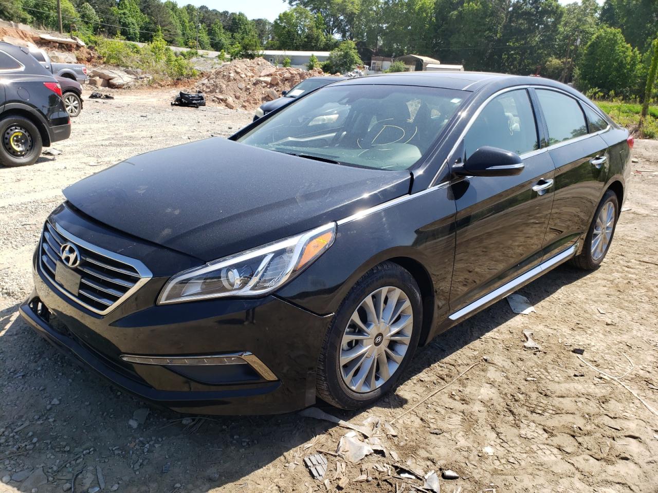 Photo 2 from auction – 2015 HYUNDAI SONATA SPO with VIN 5NPE34AF8FH097564