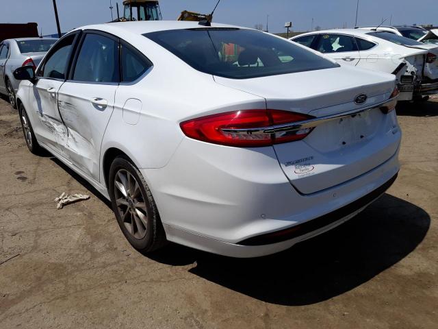 Photo 3 from auction – 2017 FORD FUSION SE with VIN 3FA6P0HD2HR167345